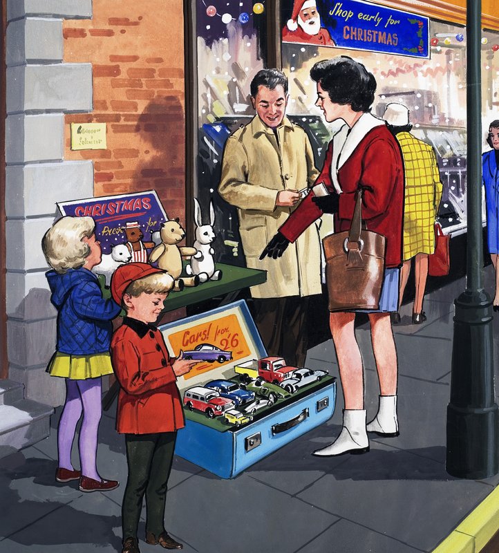 Street Hawker alkotó: English School