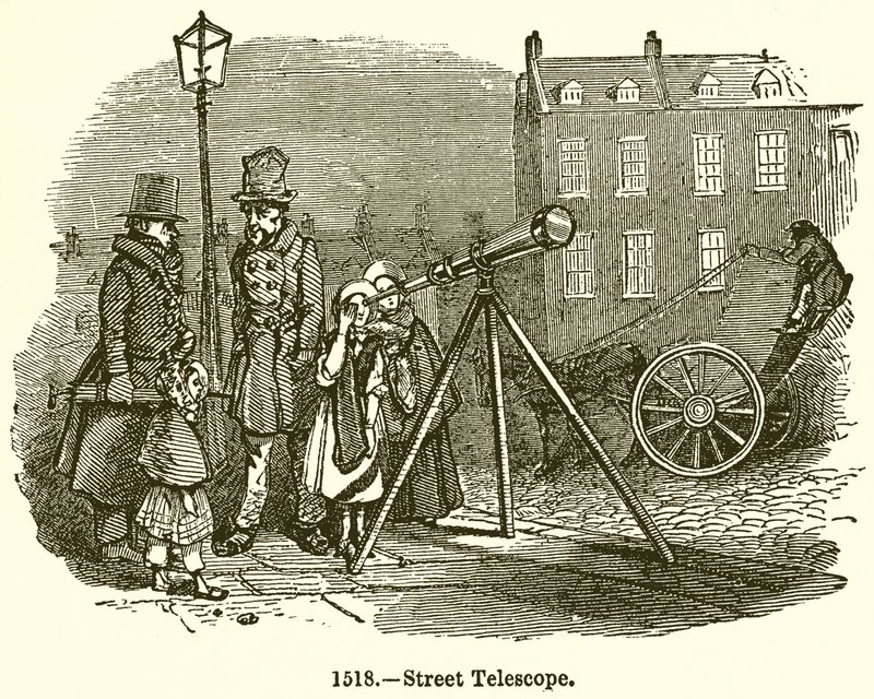 Utcai teleszkóp alkotó: English School