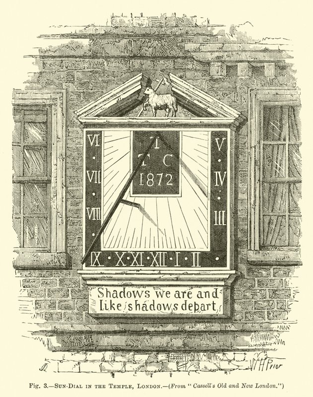 Naptárcsa a Templomban, London alkotó: English School