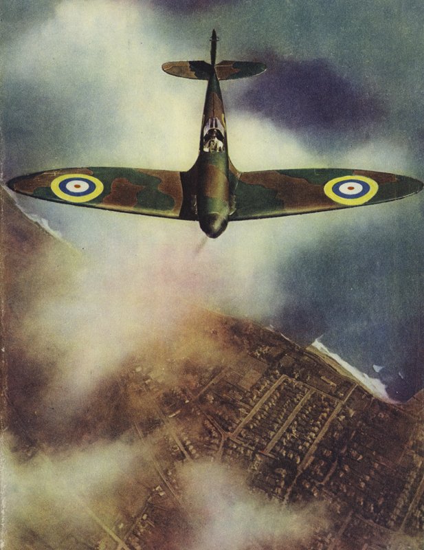 Supermarine Spitfire, c1940 alkotó: English School