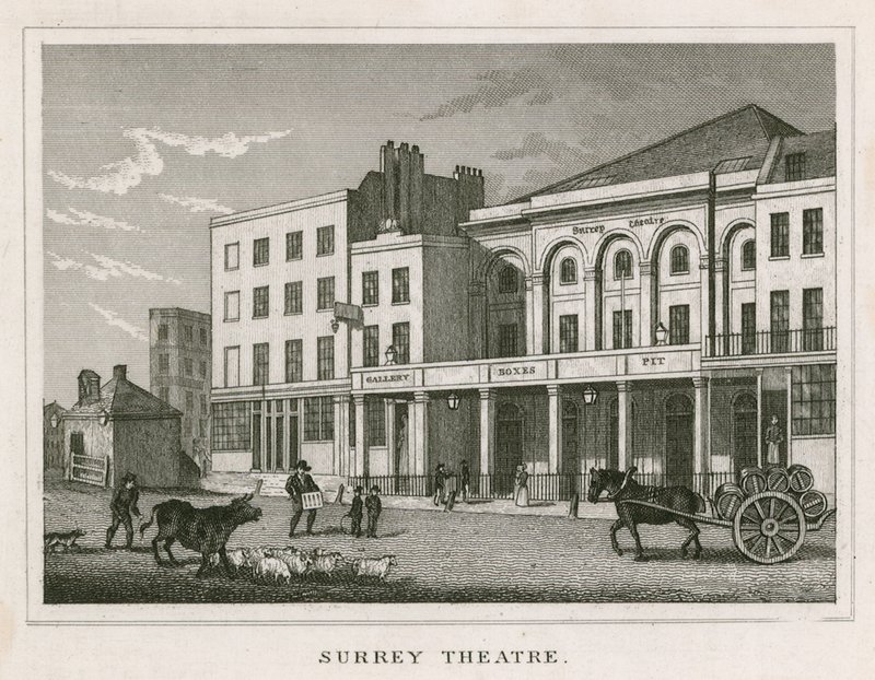 Surrey Színház, Blackfriars Road, London alkotó: English School