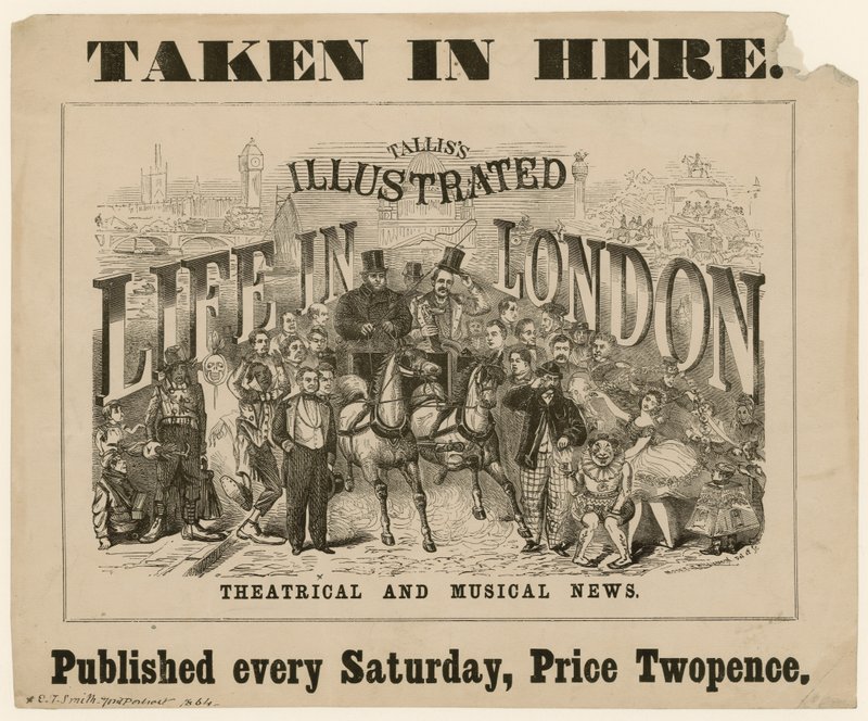 Talliss Illustrated Life in London alkotó: English School