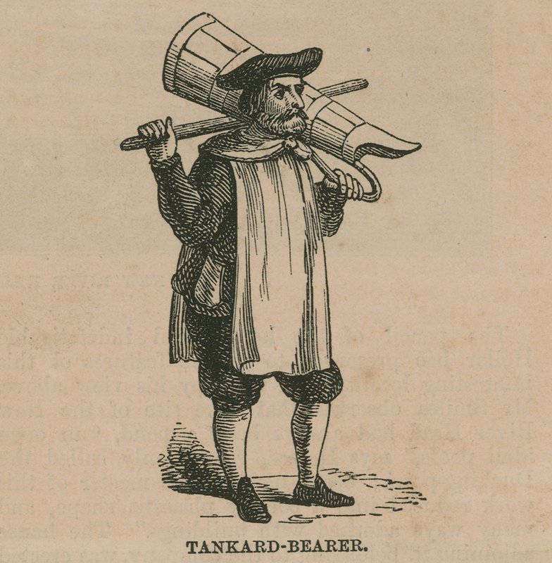 Tankard hordozója alkotó: English School