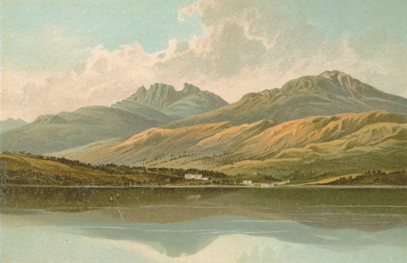 Tarbet és a Cobbler - Loch Lomond alkotó: English School