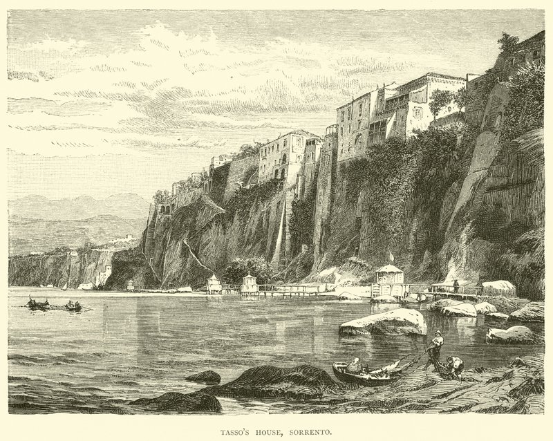 Tassos ház, Sorrento alkotó: English School