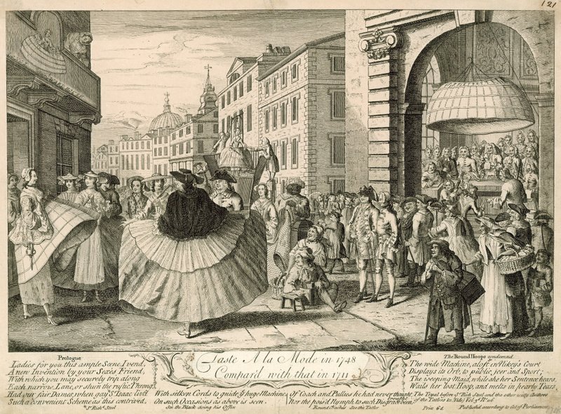 Kóstolja meg az a la módot 1748-ban 1711-hez képest alkotó: English School