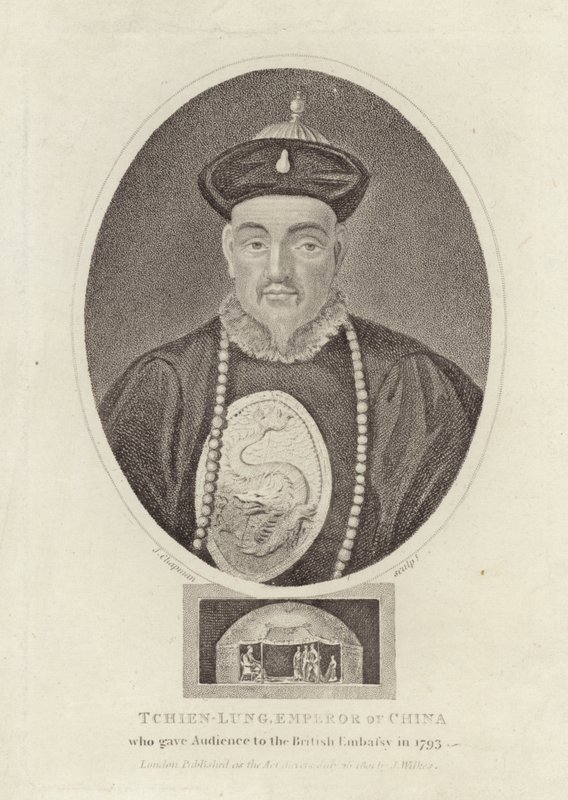 Tchien Lung, Kína császára alkotó: English School