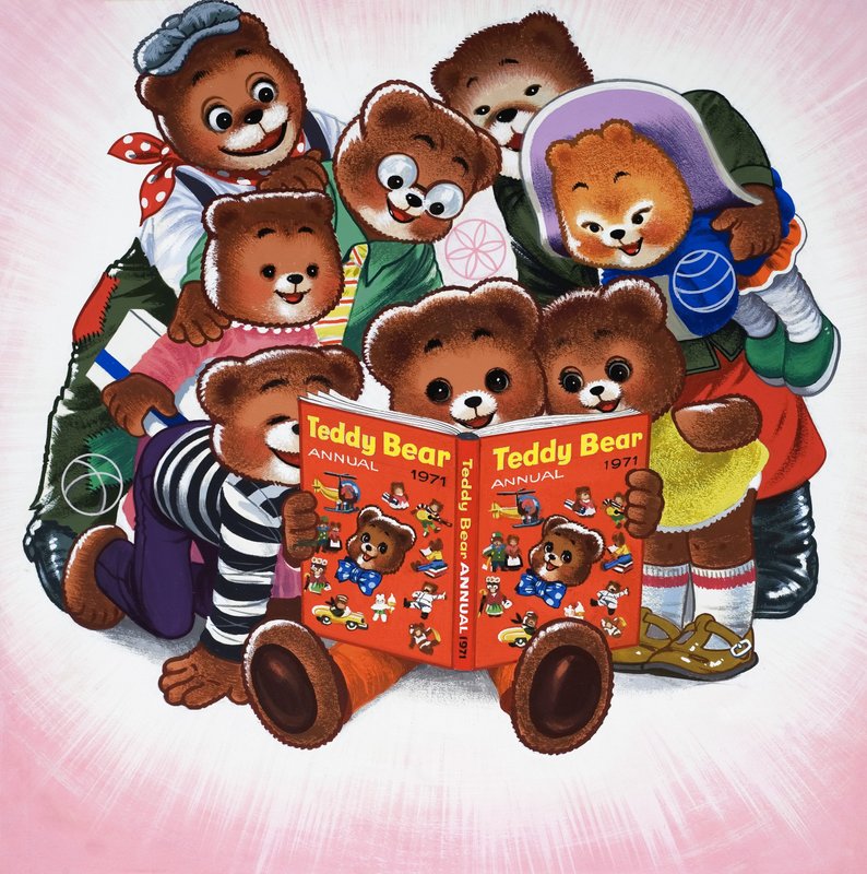 Teddy Bear (rejtett tárgyakkal) alkotó: English School