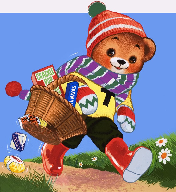 Teddy Bear (rejtett tárgyakkal) alkotó: English School