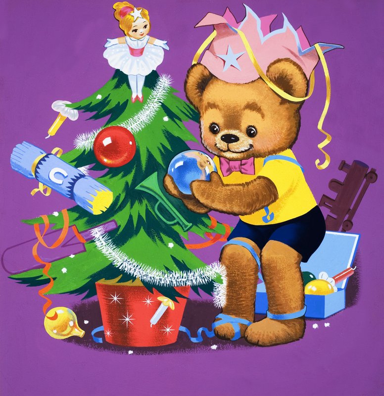 Teddy Bear (rejtett tárgyakkal) alkotó: English School