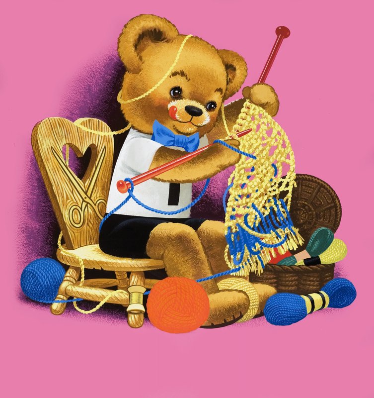 Teddy mackó alkotó: English School
