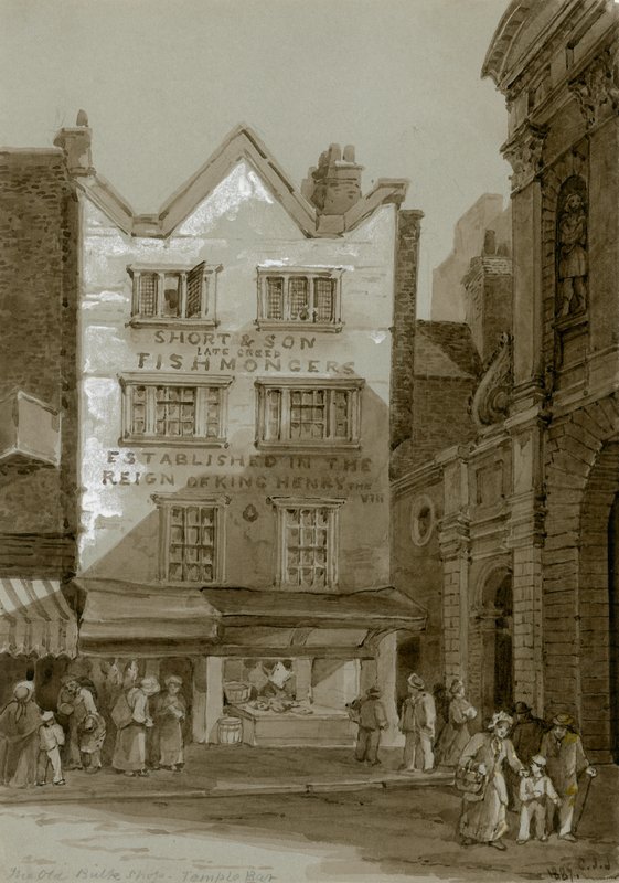Temple Bar, London, The Old Bulk Shop alkotó: English School