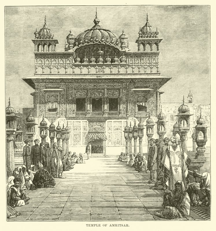 Amritsar temploma alkotó: English School