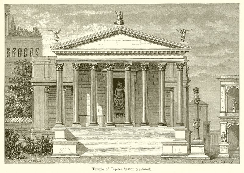 Jupiter állórész temploma (felújítva) alkotó: English School