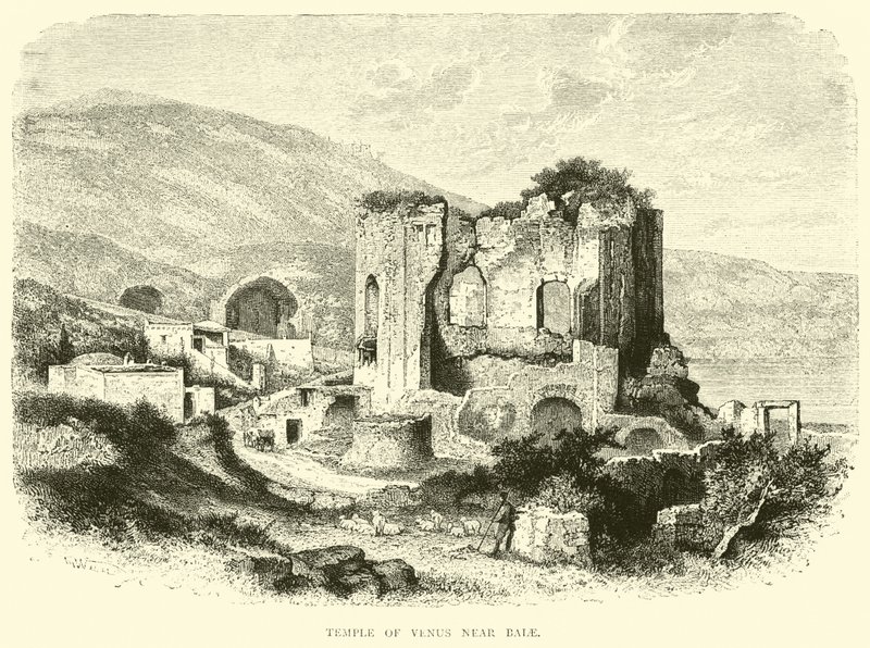 Vénusz temploma Baiae közelében alkotó: English School