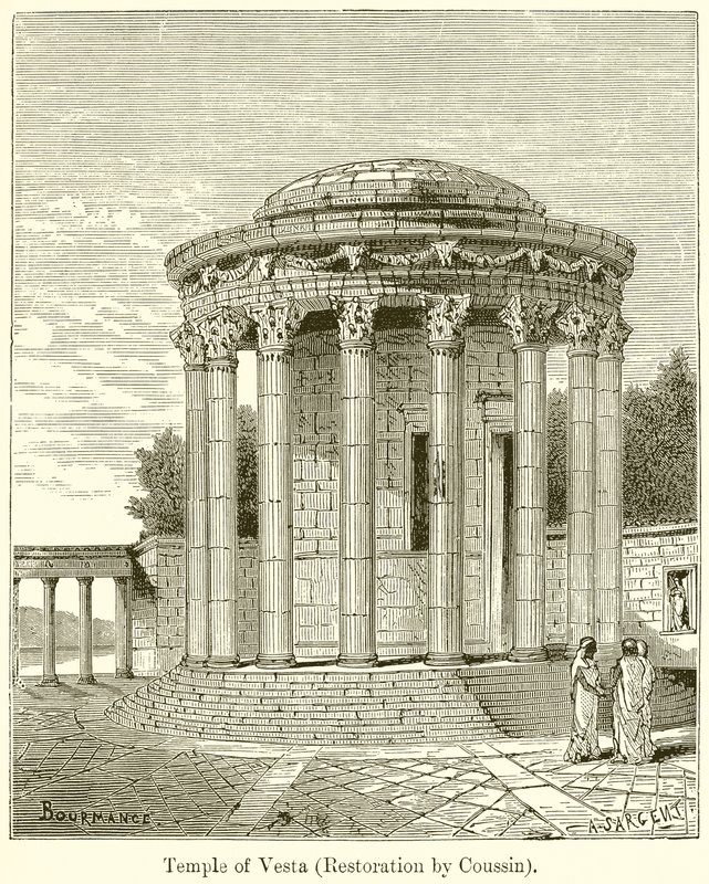 Vesta temploma alkotó: English School
