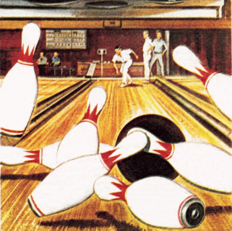 Tízcsapos bowling alkotó: English School