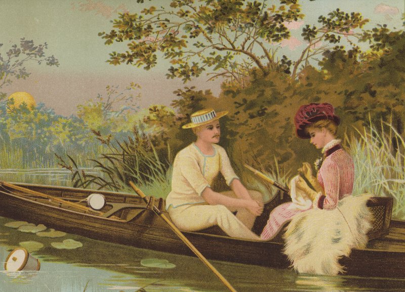 Gyengéd pillanatok (chromolitho) alkotó: English School