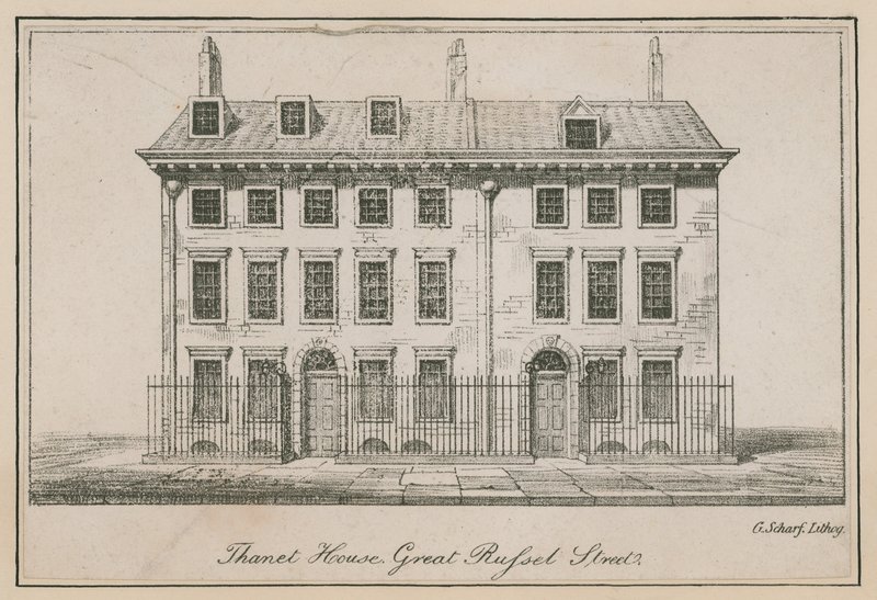 Thanet House, Great Russell Street, London alkotó: English School