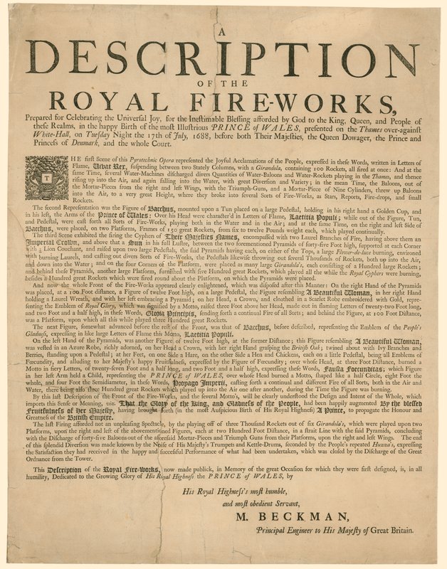 Hálaadás James Edward, az 1688. június 10-én született Öreg Képviselő születéséért alkotó: English School