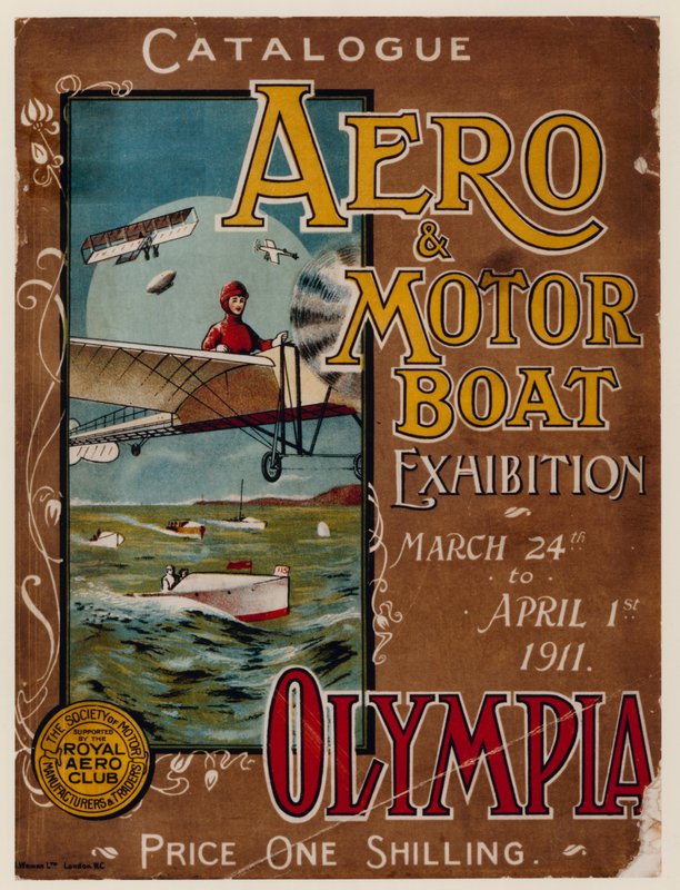 Aero & Motor Boat Exhibition Olympiában, 1911 alkotó: English School