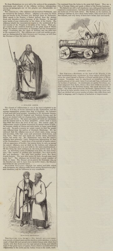 Az afgán háború (metszet) alkotó: English School