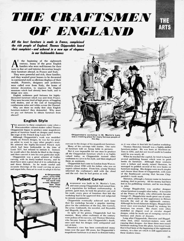 Művészetek: Anglia kézművesei (litho) alkotó: English School