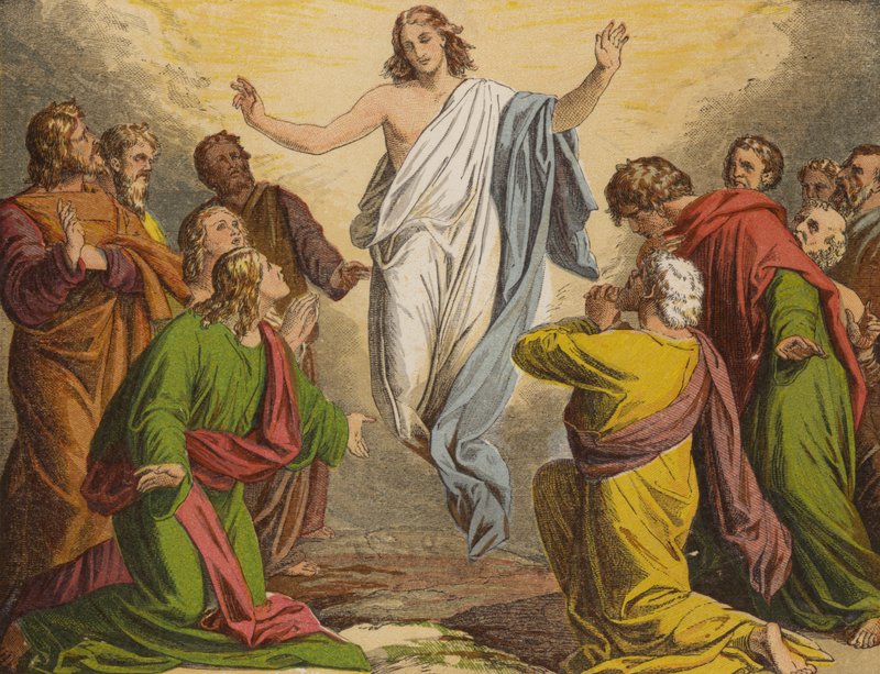 A felemelkedés (chromolitho) alkotó: English School