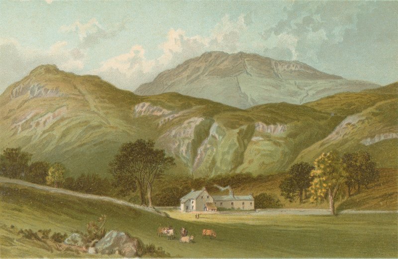 Ben Lomond felemelkedése Rowardennanból alkotó: English School