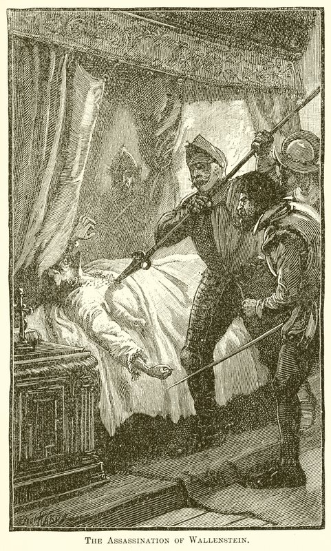 Wallenstein meggyilkolása alkotó: English School