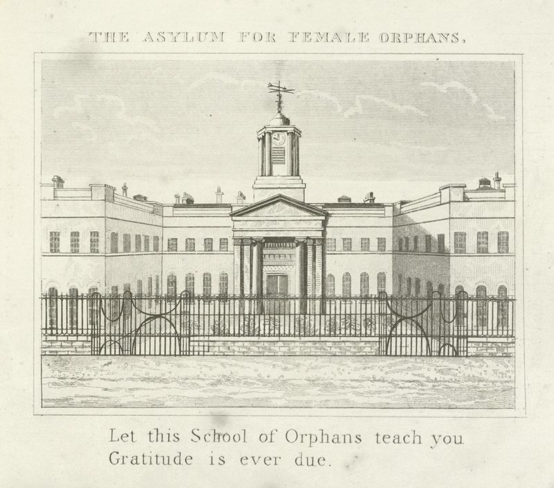 Az árvák női menedékháza alkotó: English School