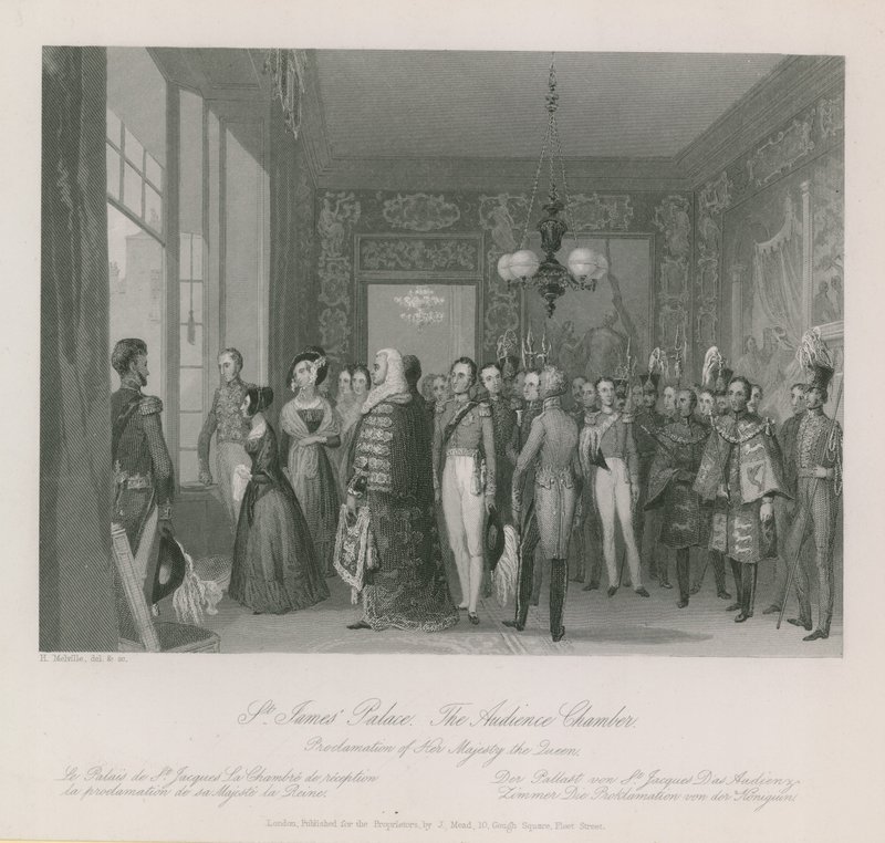 A Szent Jakab-palota közönségkamrája alkotó: English School