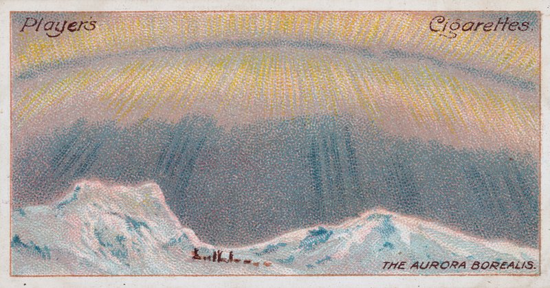 Az Aurora Borealis (chromolitho) alkotó: English School