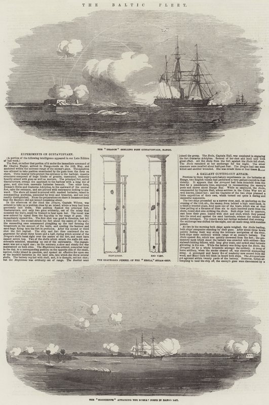 A balti flotta (metszet) alkotó: English School