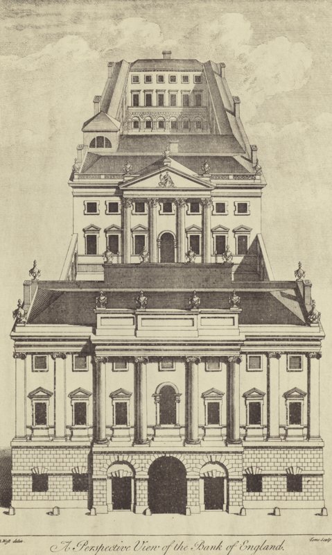 A Bank of England, 1739 alkotó: English School