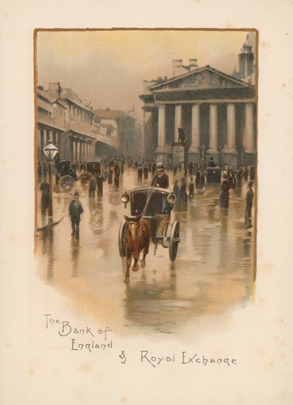 A Bank of England, The Royal Exchange alkotó: English School