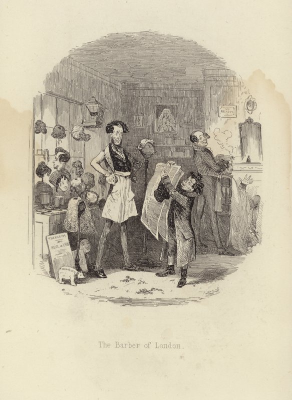 A londoni borbély alkotó: English School