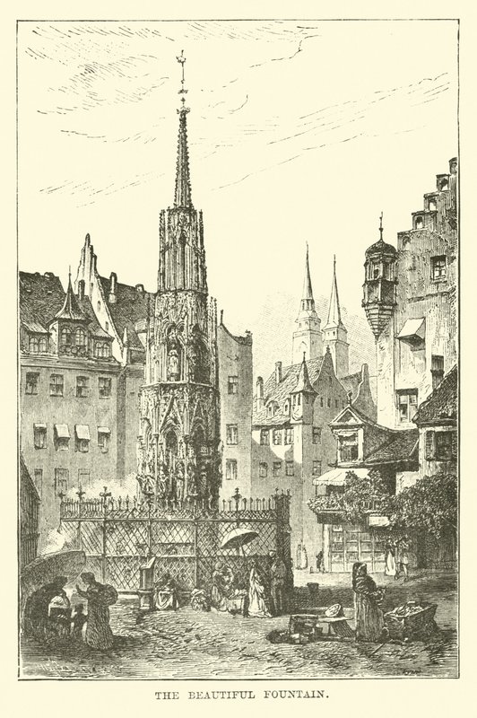 A gyönyörű szökőkút alkotó: English School