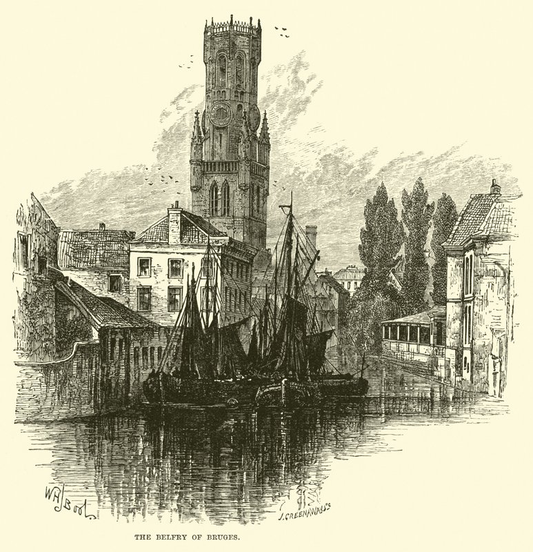 A brugge-i harangláb alkotó: English School