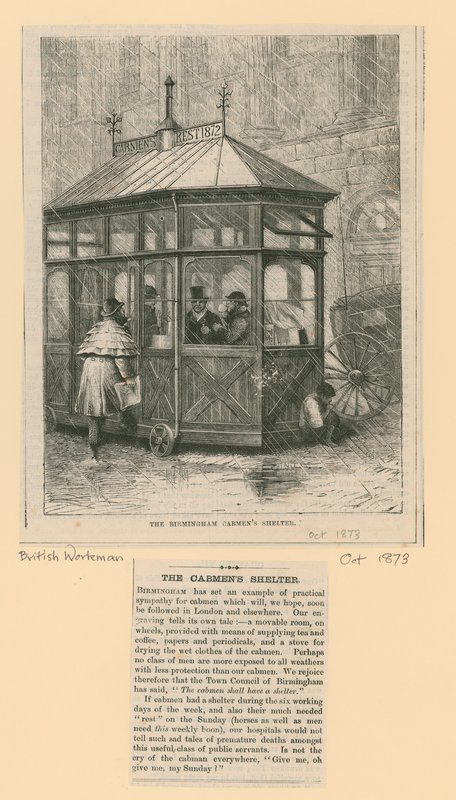 A birminghami Cabmens menedékház alkotó: English School