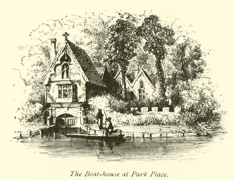A csónakház a Park Place-ben alkotó: English School