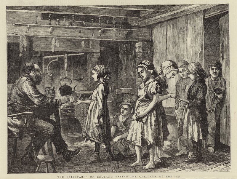 Anglia téglagyárai – Fizetni a gyerekeknek alkotó: English School
