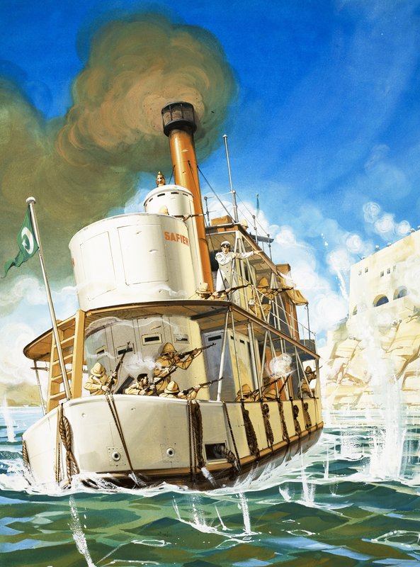 A Bulldog Admiral (Lord Charles Beresford) alkotó: English School