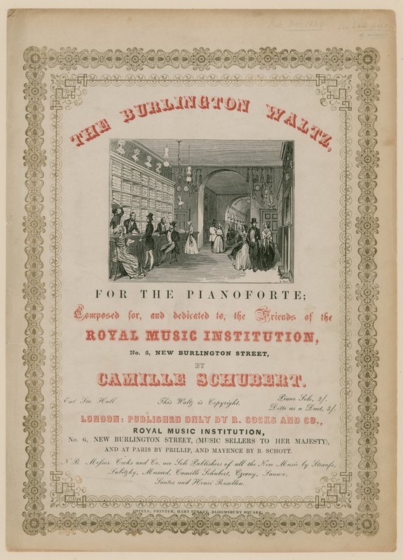 A Burlington Waltz alkotó: English School
