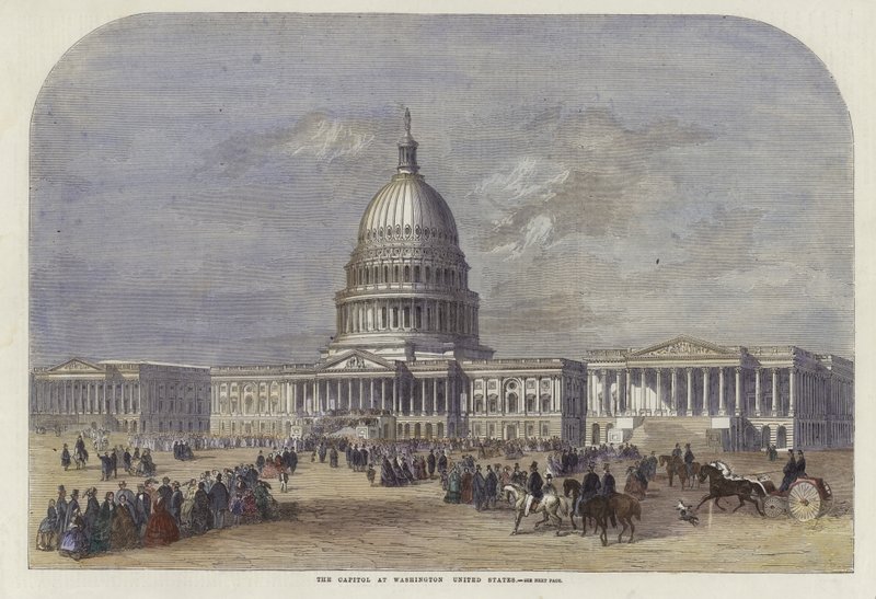 A Capitolium Washingtonban alkotó: English School