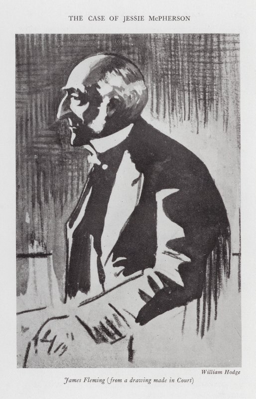 Jessie McPherson esete (litográfia) alkotó: English School