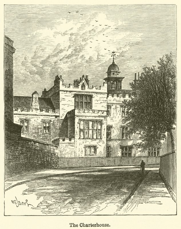 The Charterhouse (metszet) alkotó: English School