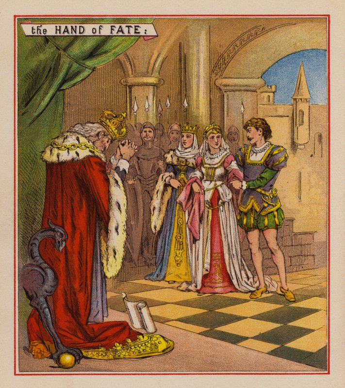 Királynak született gyermek (színes litó) alkotó: English School