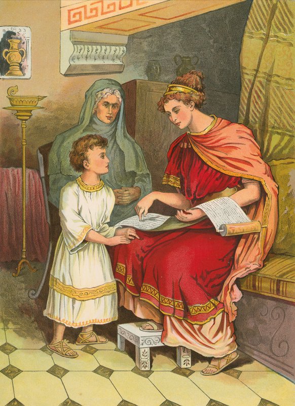Timóteus gyermekkora alkotó: English School
