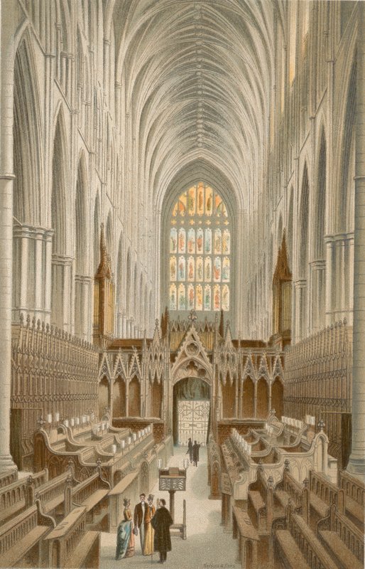 A kórus, Westminster apátság alkotó: English School